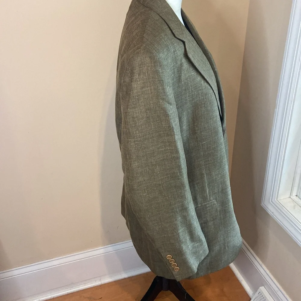 SAMUELSOHN Size 43R Sport Coat Wool Linen Poliamide Blend